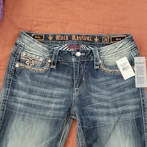Rock revival jeans size 30 boot cut